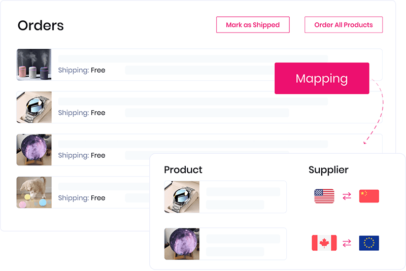 remap shipping options