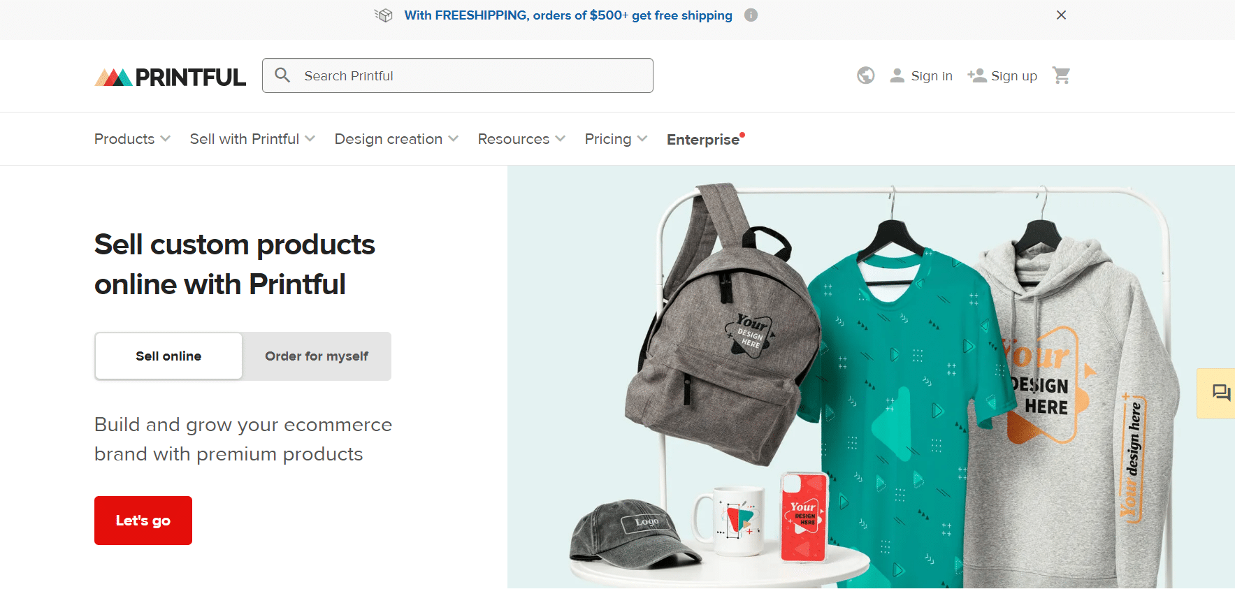 Dropshipping printful