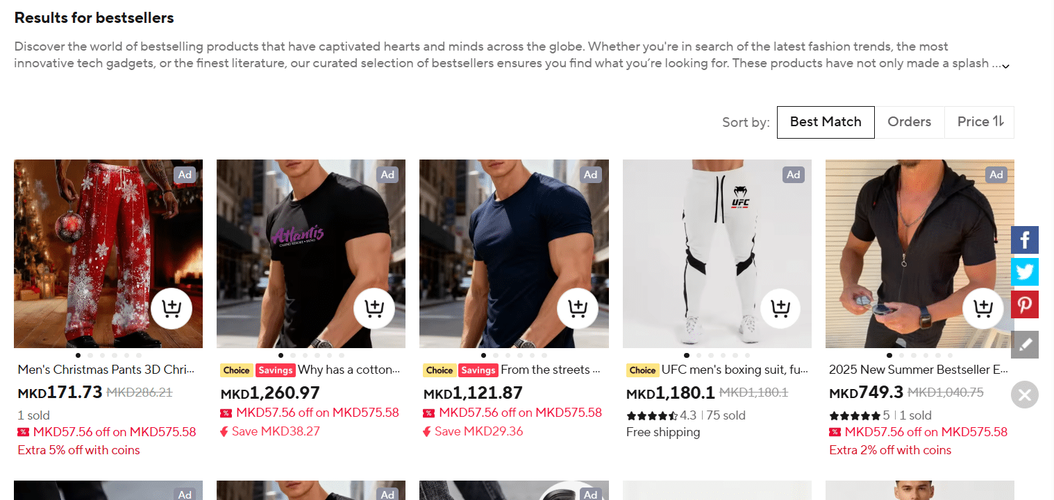 AliExpress high demand products