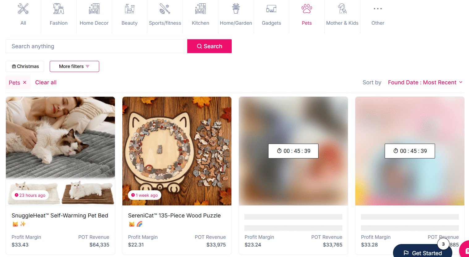 Pet Products - high margin products