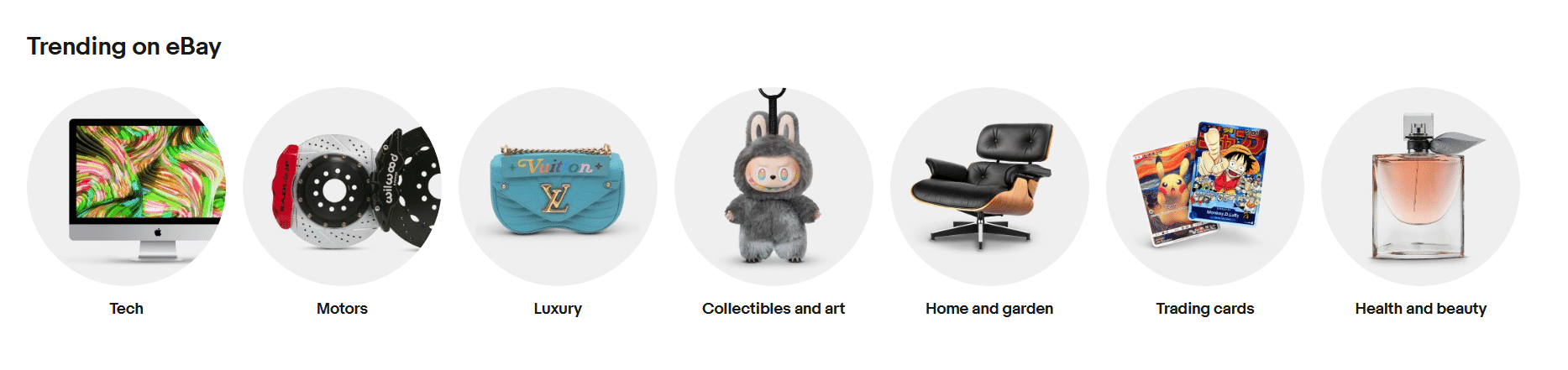 eBay highest sales products