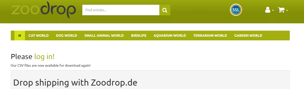 ZooDrop (en anglais)