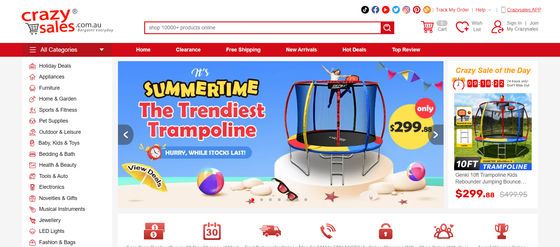 Crazy Sales Australie