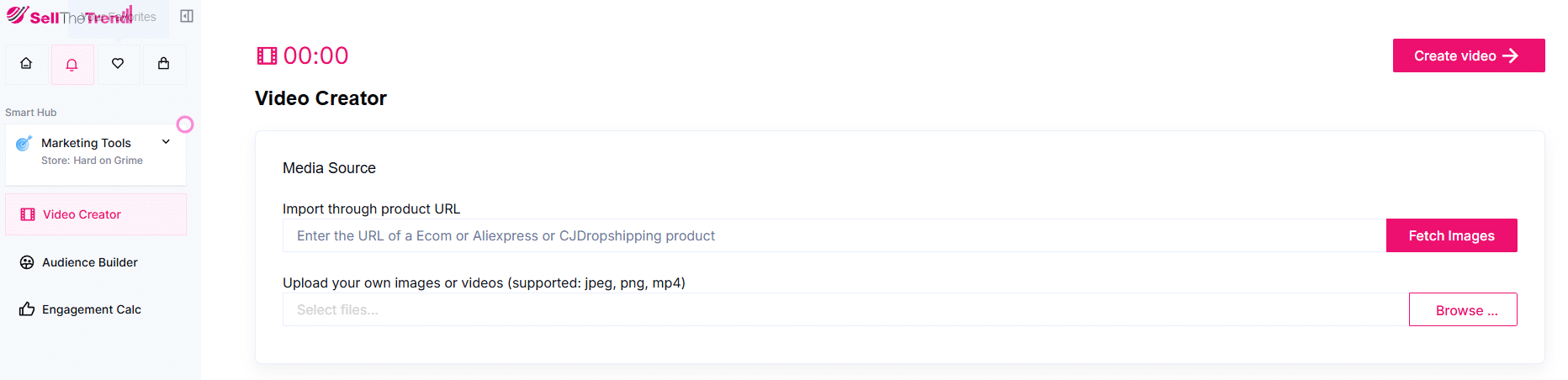 Vender las herramientas de marketing de tendencias