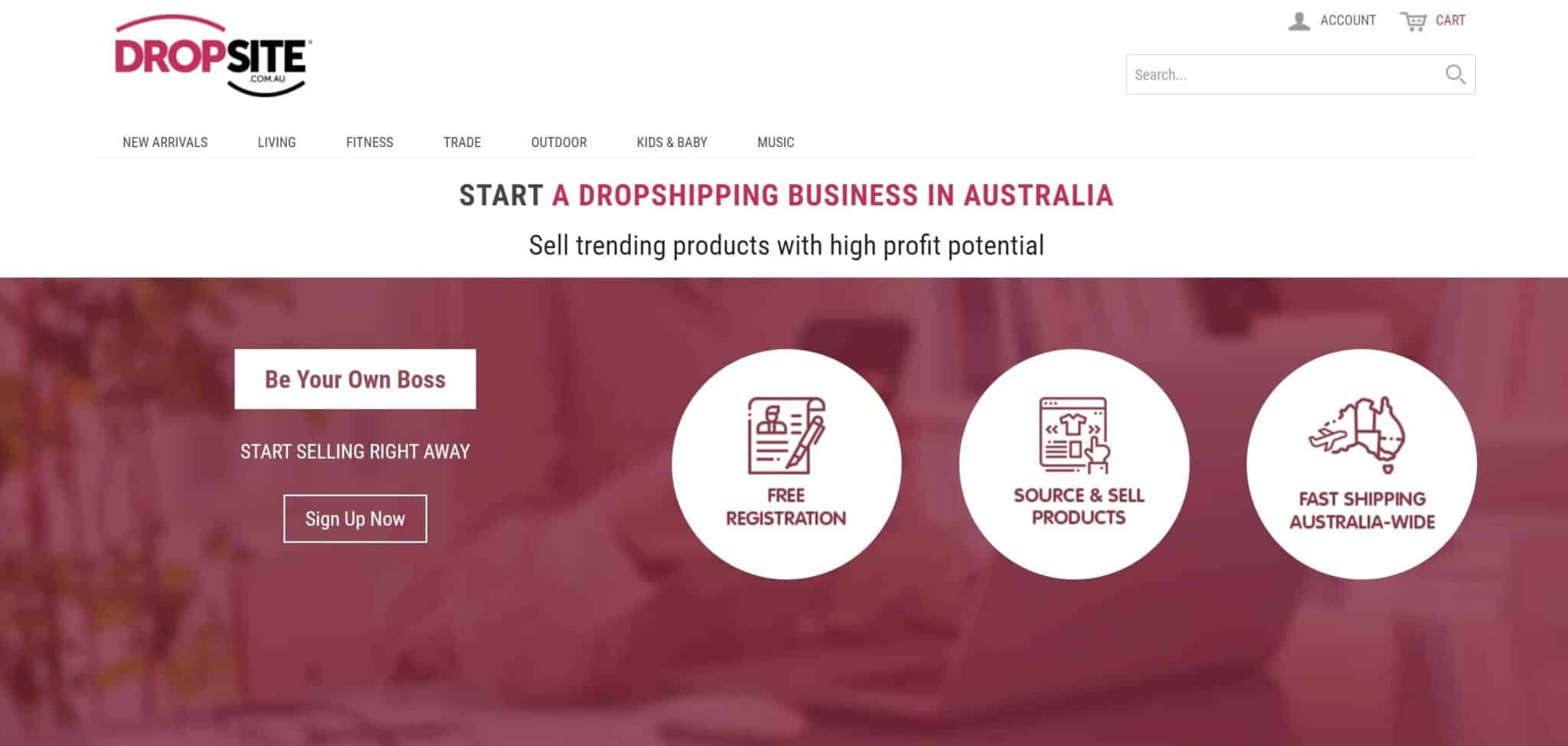 Fournisseur de sites de largage en Australie