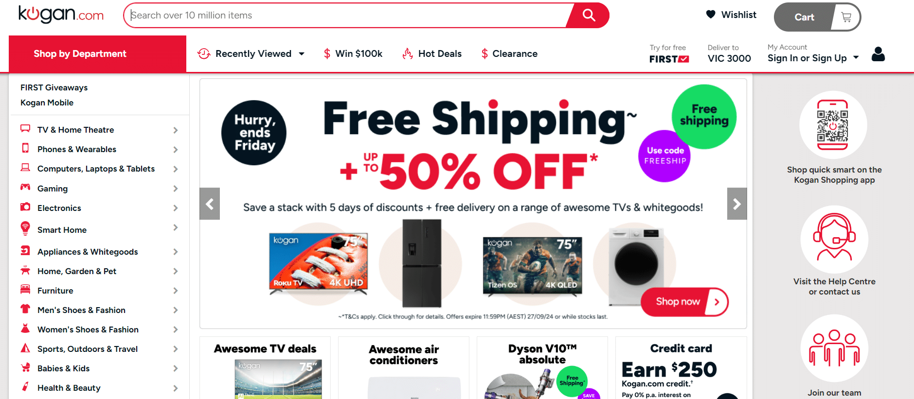 Kogan Meilleur fournisseur de dropshipping Australie