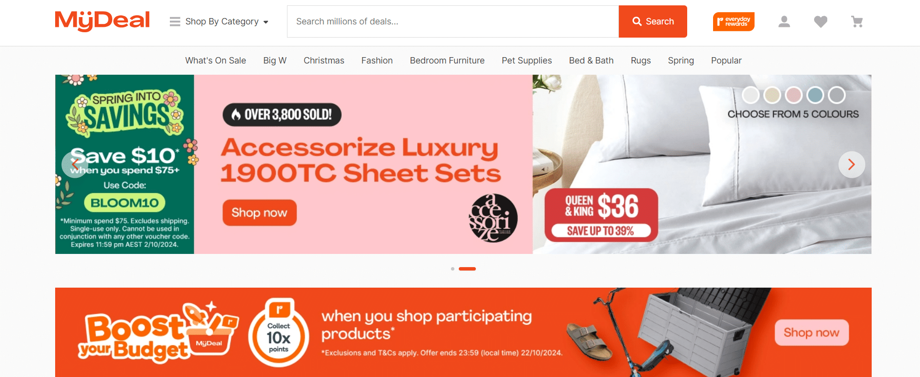 Fournisseur de dropshipping MyDeal en Australie