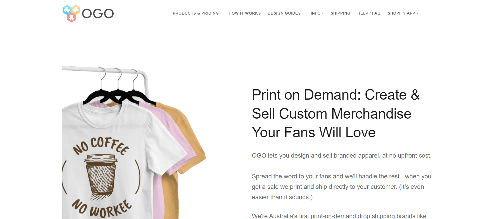 Fournisseur d’impression à la demande Ogo en Australie