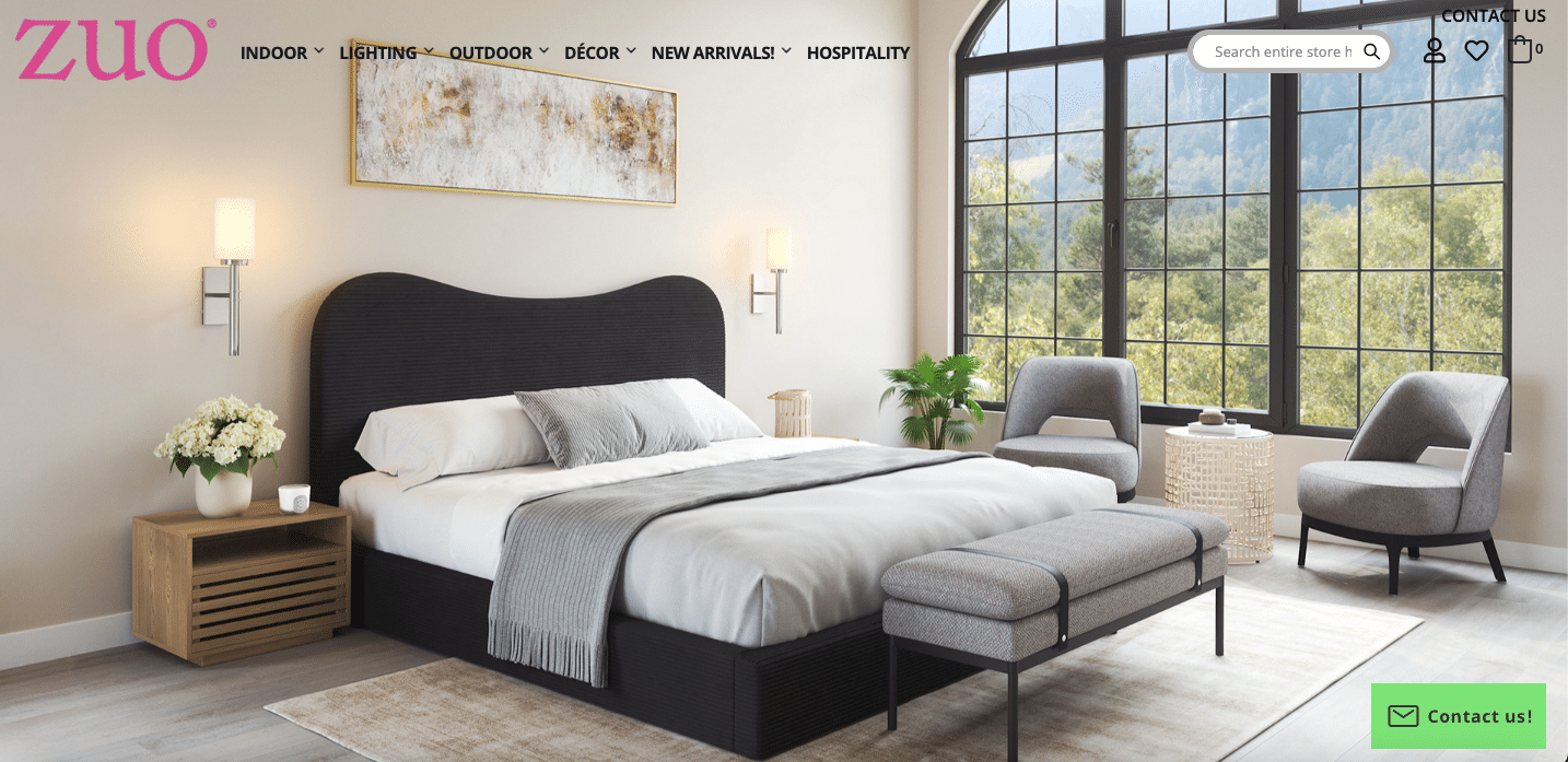 Vous pouvez proposer les articles groupés élégants de Zuo Modern dans votre catalogue