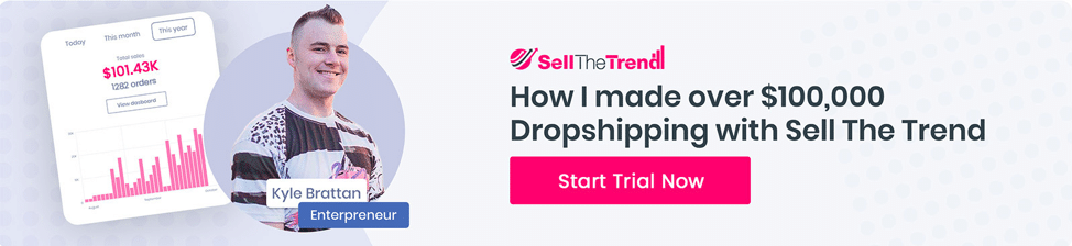 Sell The Trend vous mettra en relation avec des fournisseurs de dropshipping de marques privées et de marques blanches vendant des produits virauxvira