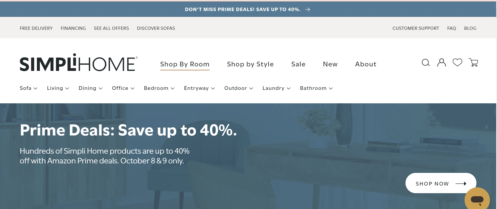 Page d’accueil simpli