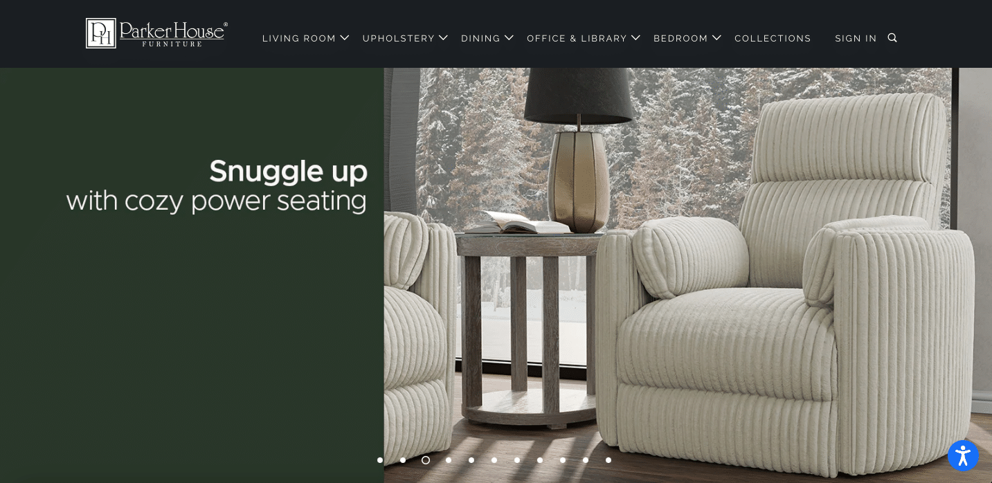 Si votre entreprise en ligne respecte les conditions de Wayfair, vous pouvez avoir accès à des fournisseurs tels que Parker House