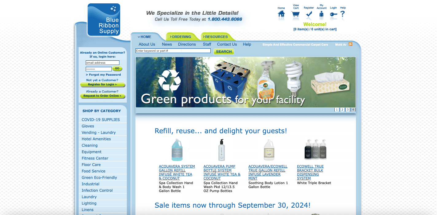 Blue Ribbon Supply est l’un des principaux fournisseurs de dropshipping de produits de nettoyage, d’articles de soins personnels