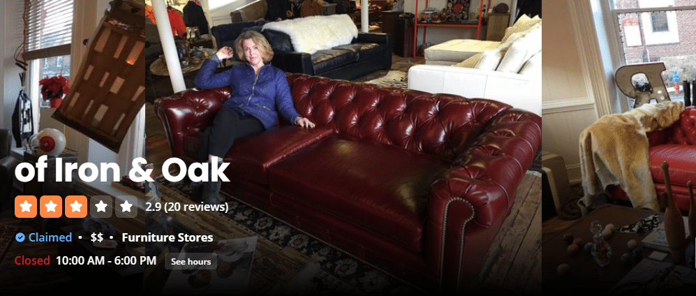 de Fer et de Chêne Yelp