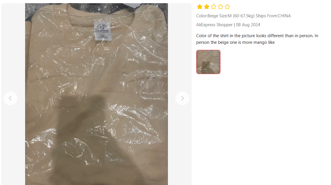 Le problème de qualité est l’une des principales raisons des retours dropshipping