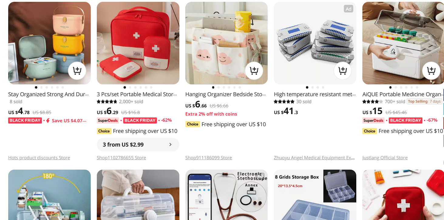 Dispositifs de stockage médicaux