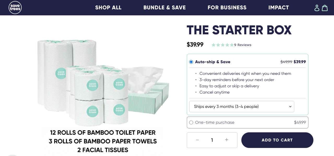 Un bon exemple de boîte d’abonnement pour une niche potentielle