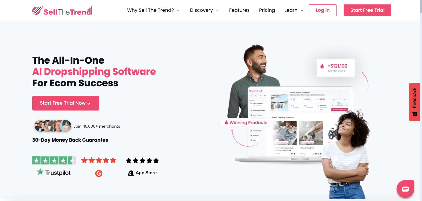 Sell The Trend est l’une des meilleures plateformes de dropshipping du marché