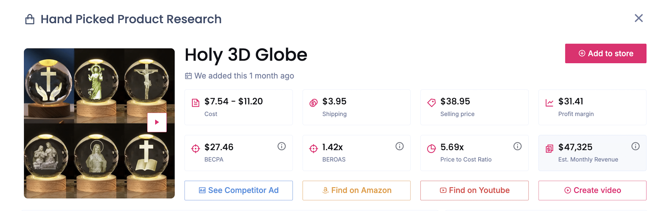Holy 3D Globe
