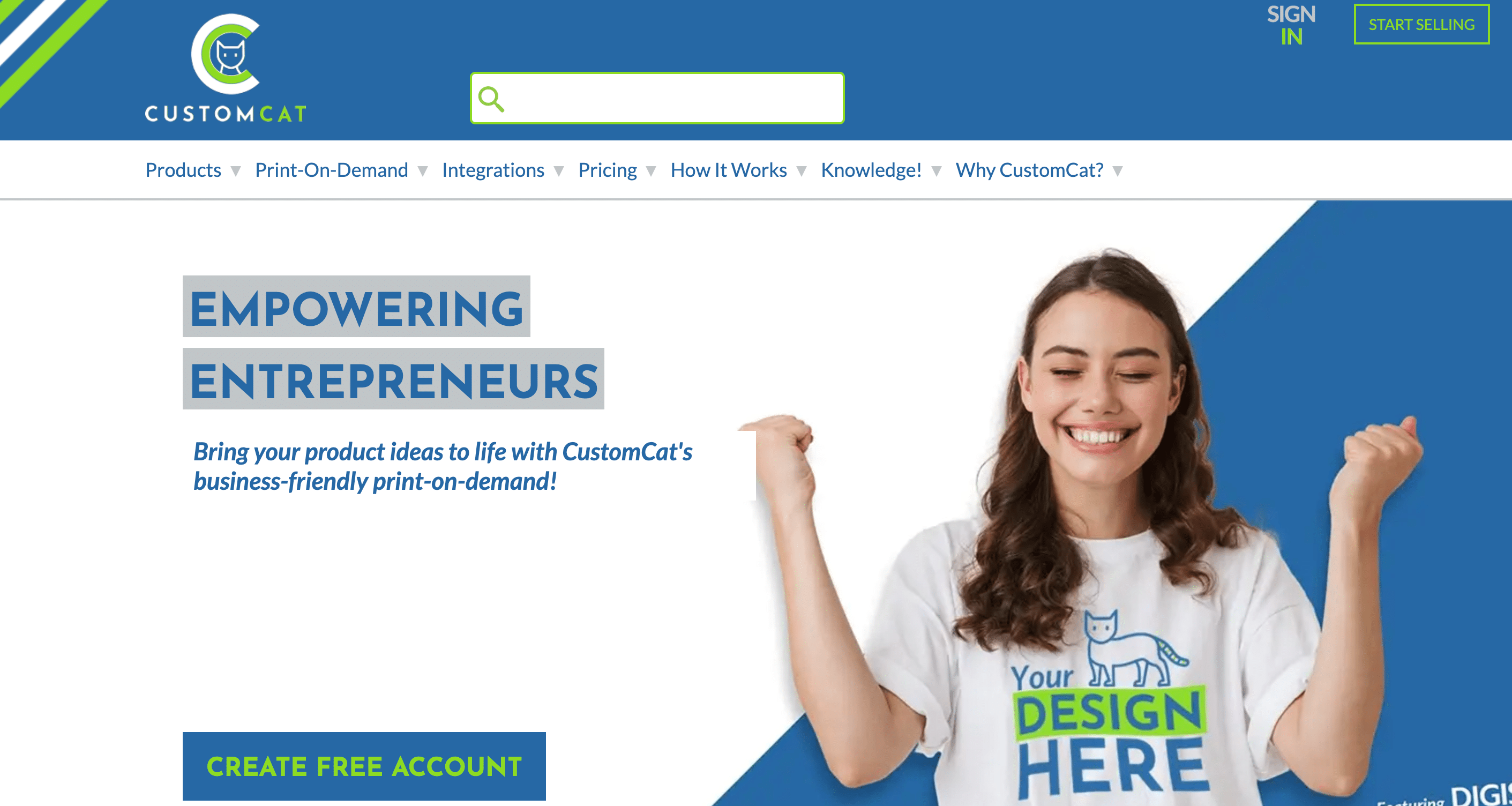CustomCat est connu pour ses délais de production rapides