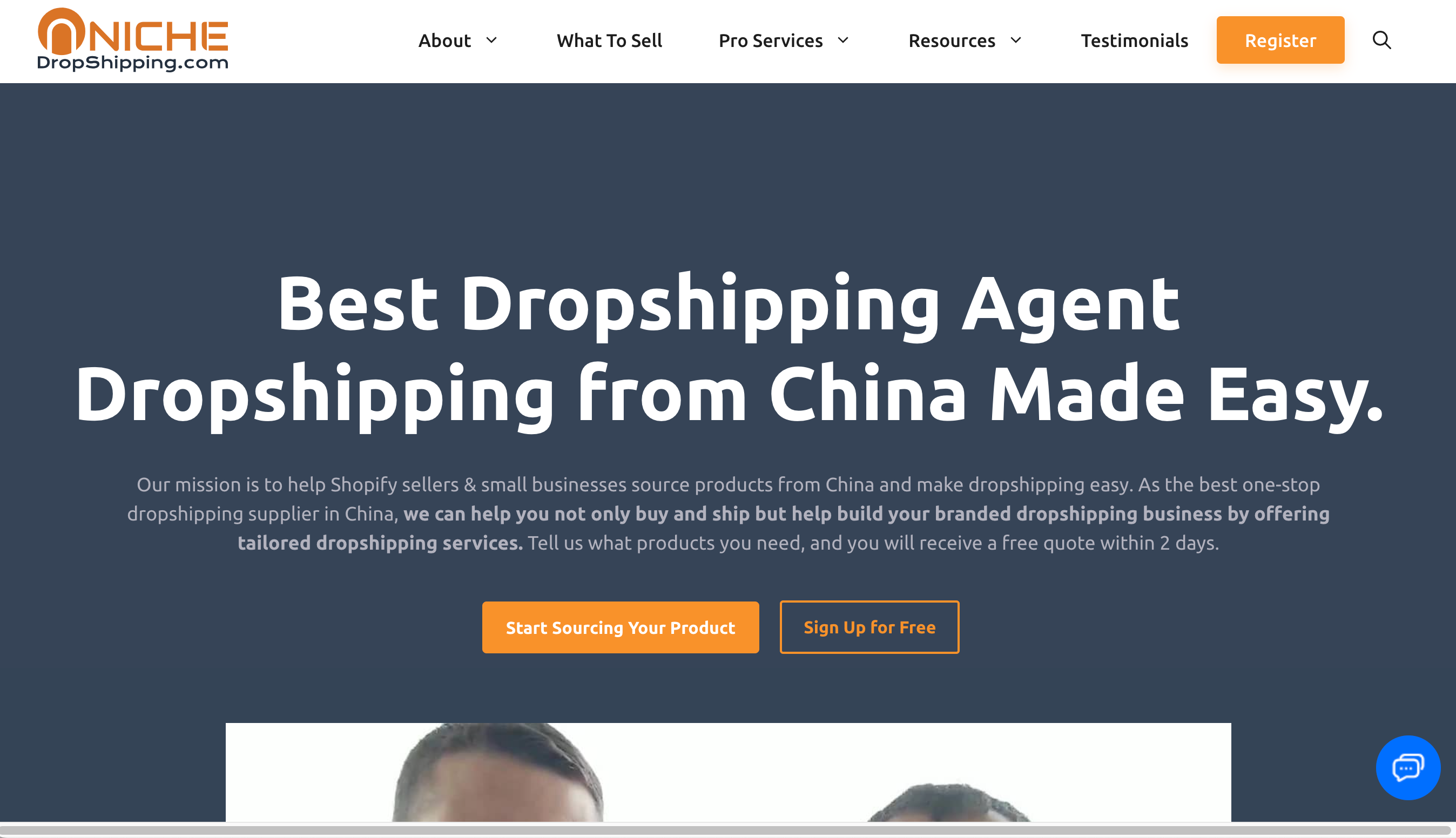 NicheDropshipping s’est concentré sur les fournisseurs de Chine