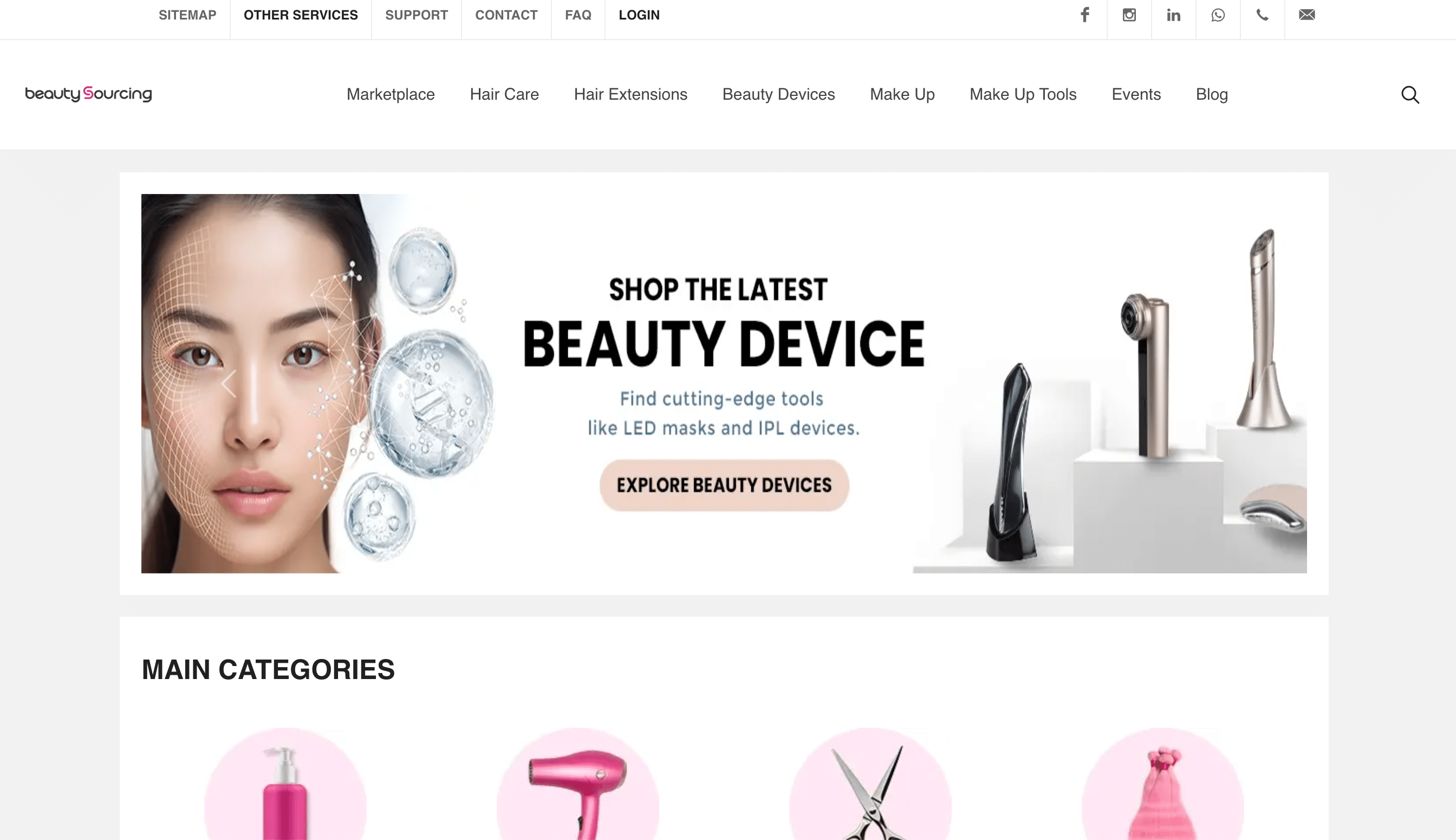 BeautySourcing est une excellente option pour s’approvisionner en produits de beauté et produits connexes de haute qualité