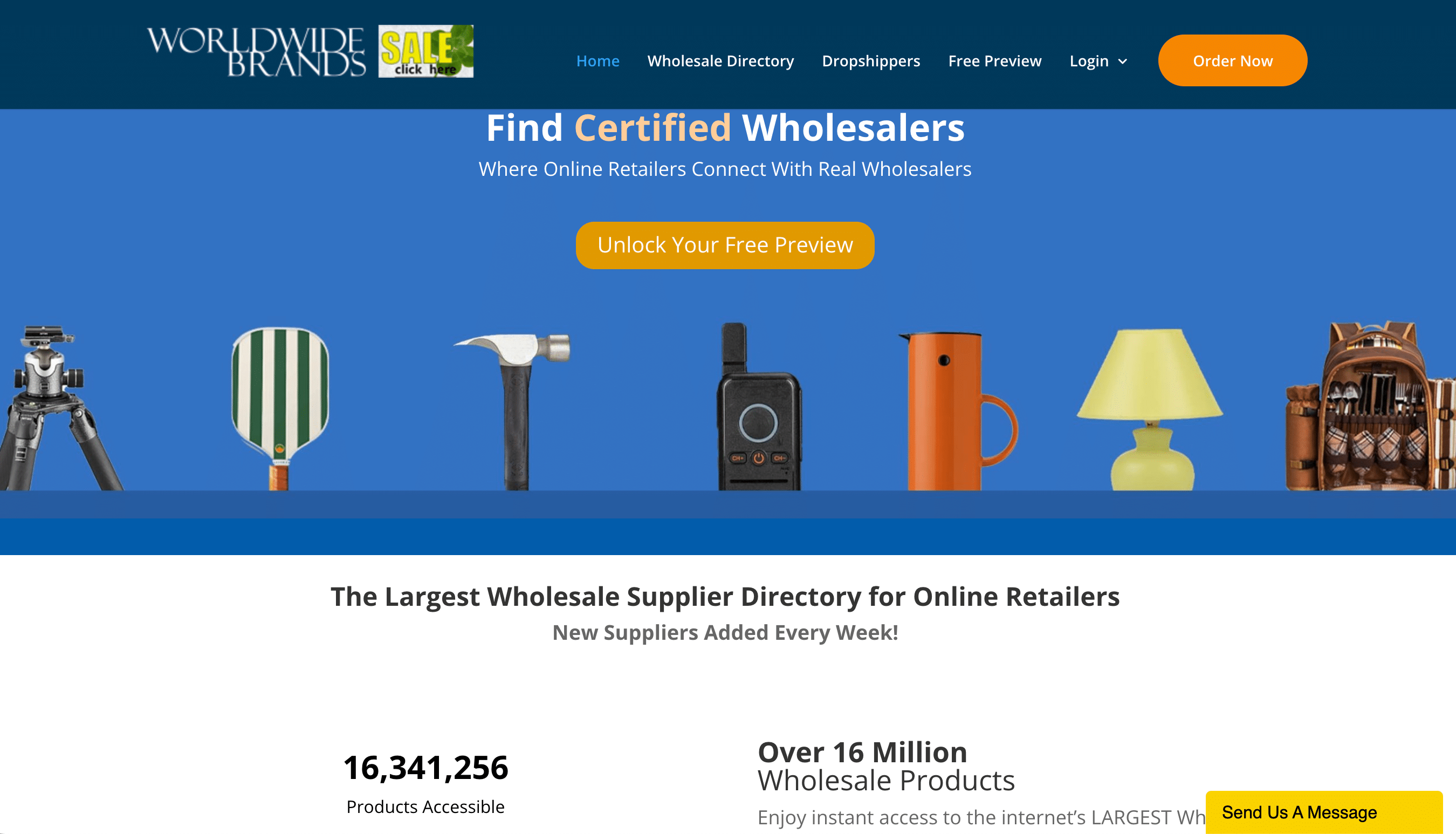 WorldWide est techniquement un annuaire de fournisseurs bien connu