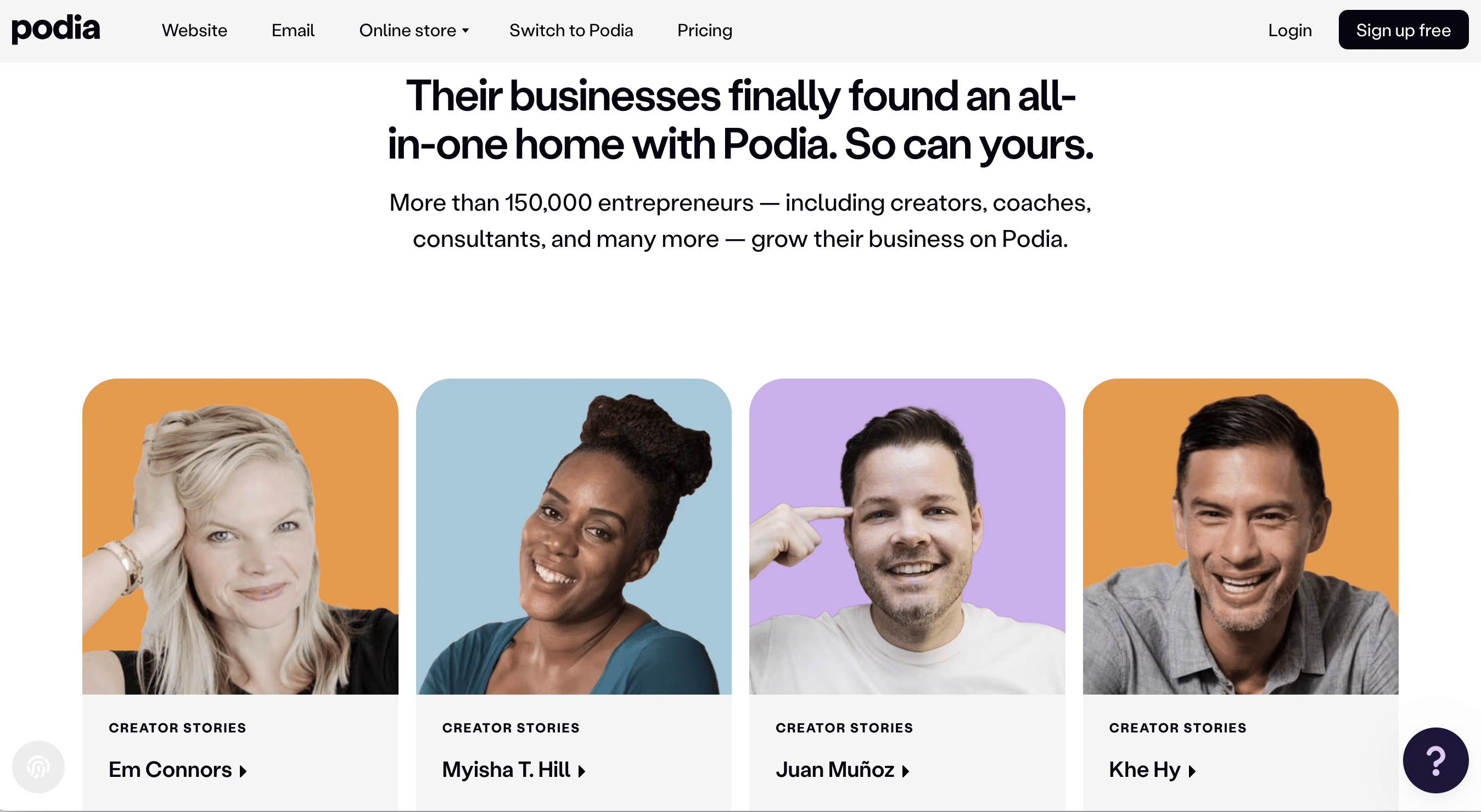 Podia est bien connu pour ses outils de création de cours
