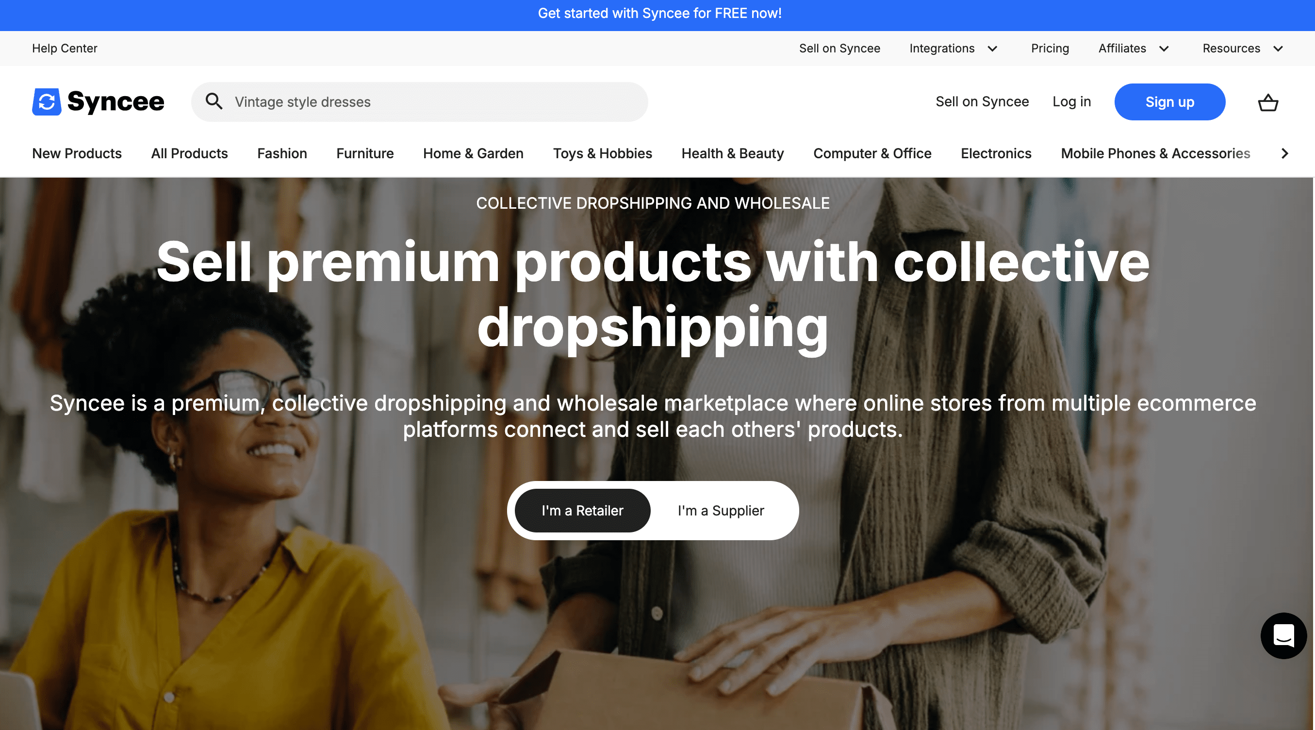 Syncee dispose d’une vaste base de données de fournisseurs réputés dans le monde entier