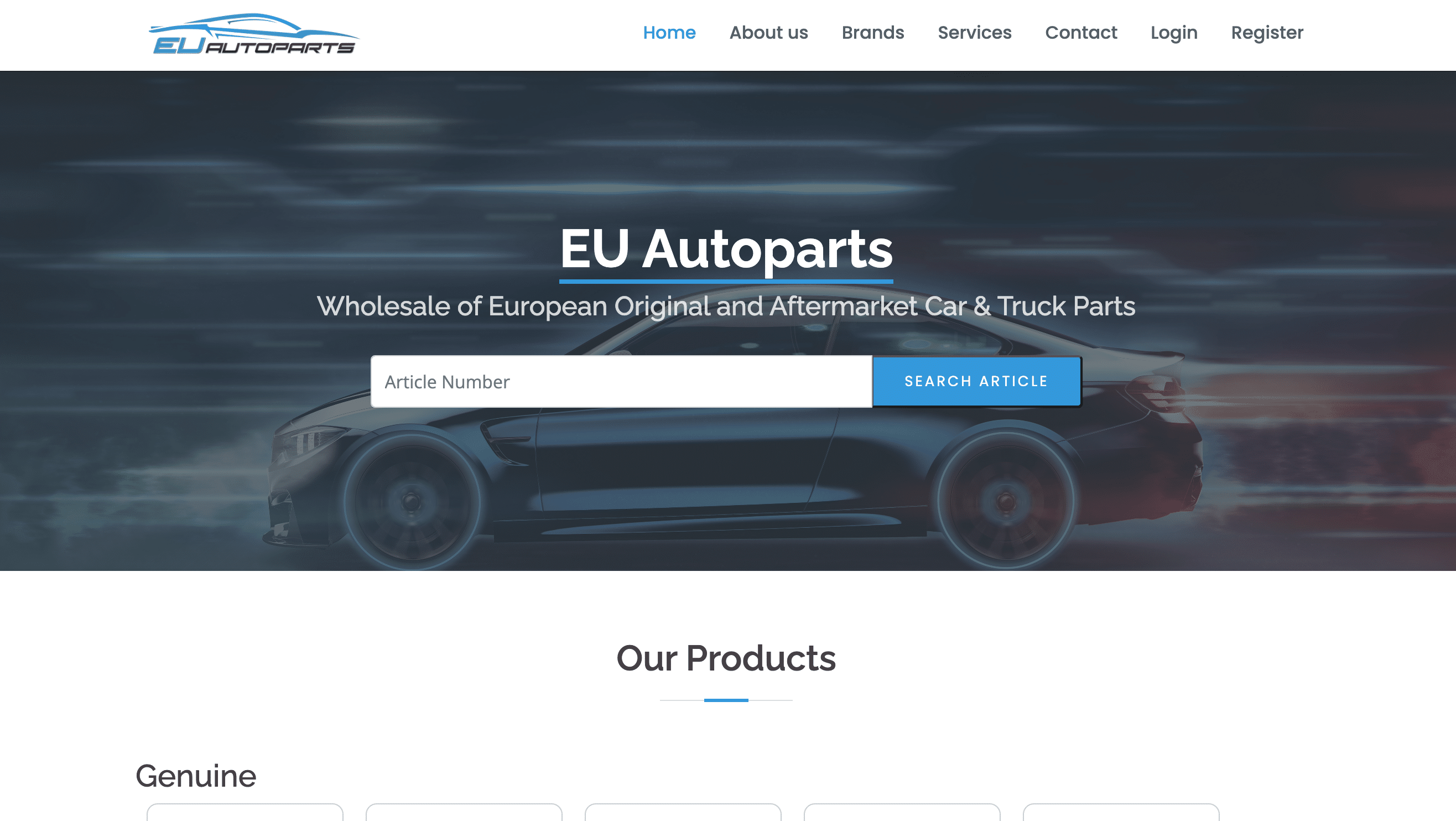 AutoParts est l’un des principaux fournisseurs mondiaux de pièces automobiles