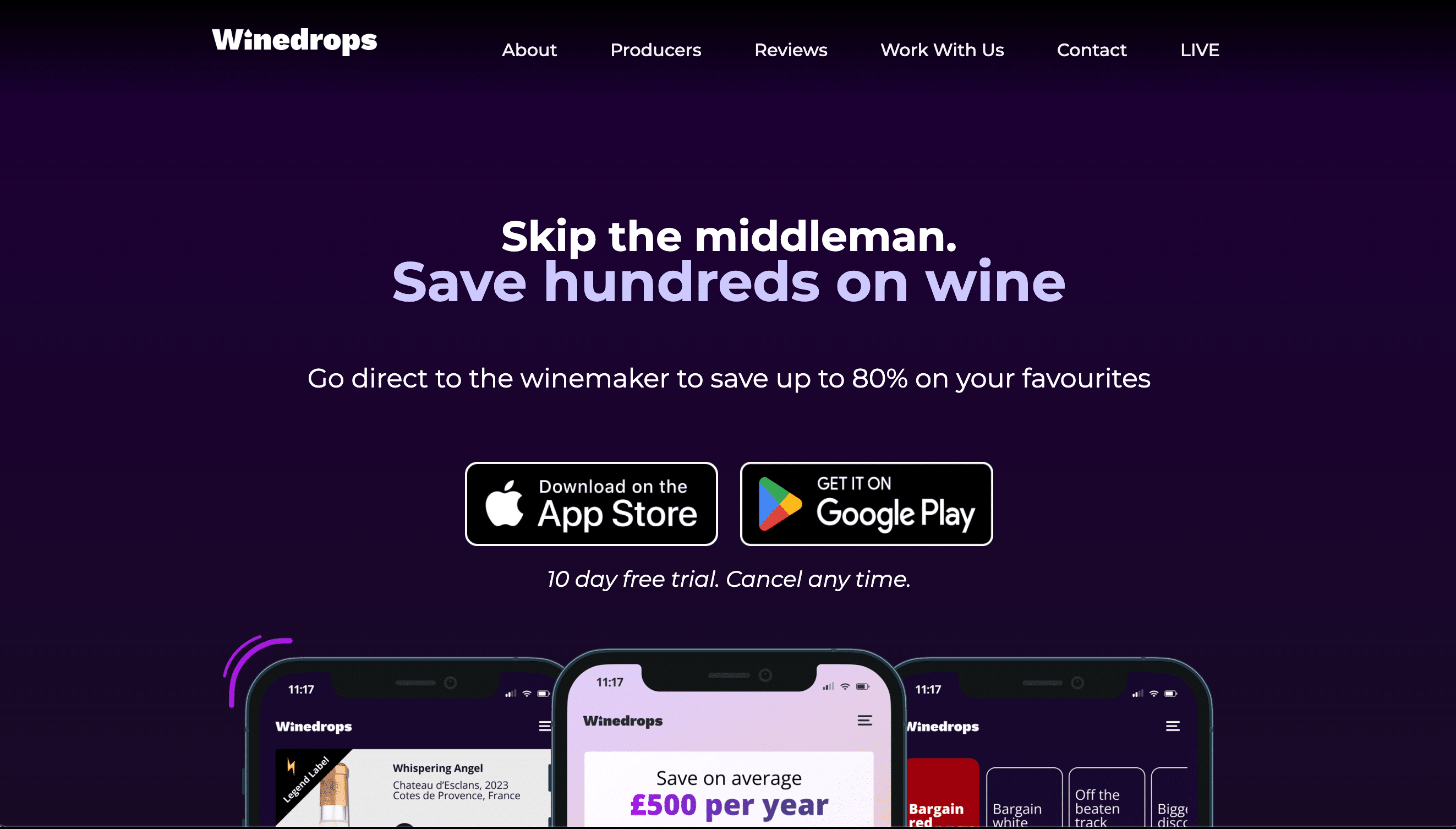 WineDrop est idéal si votre boutique en ligne cible les amateurs de vin et les détaillants
