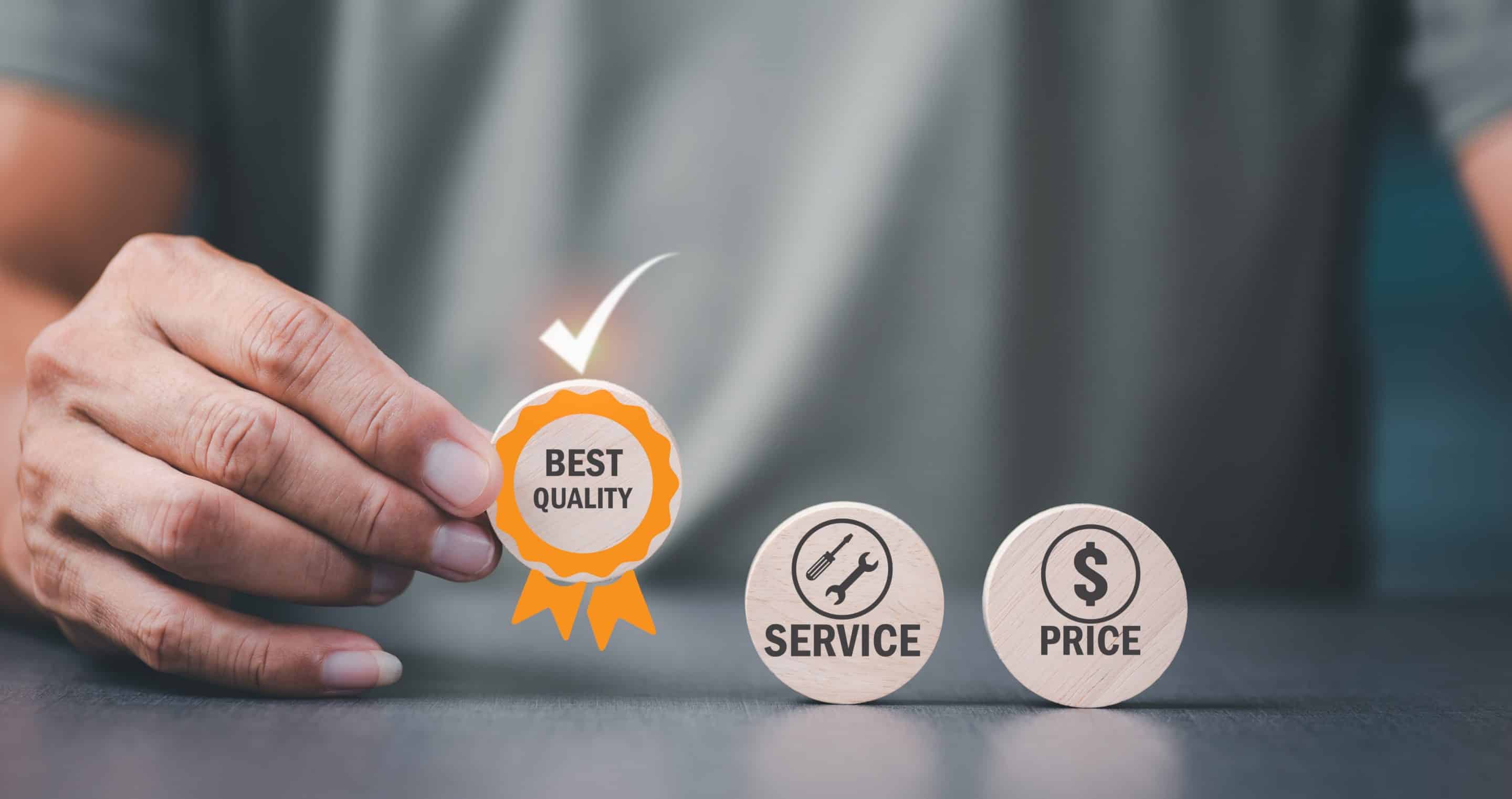 La qualité devrait être une priorité absolue pour toute boutique en ligne