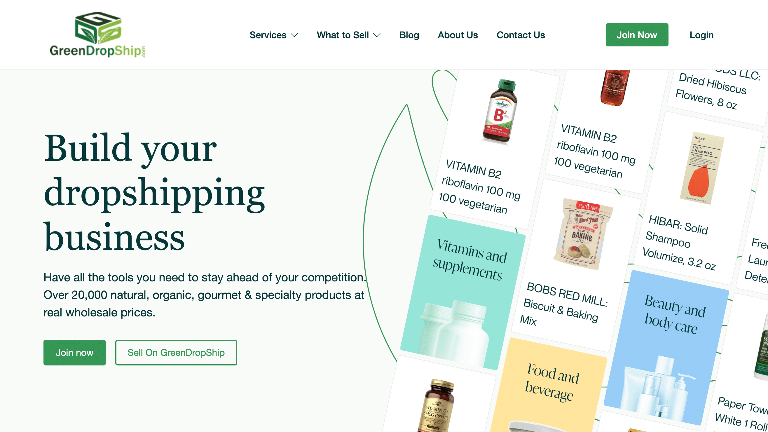 GreenDropship se spécialise dans les produits bio