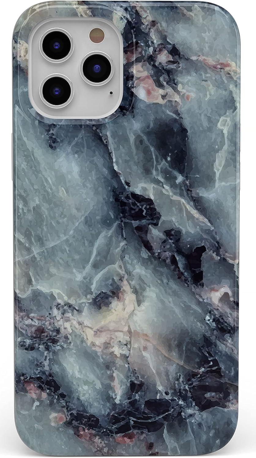 Boîtier en plastique à finition marbre