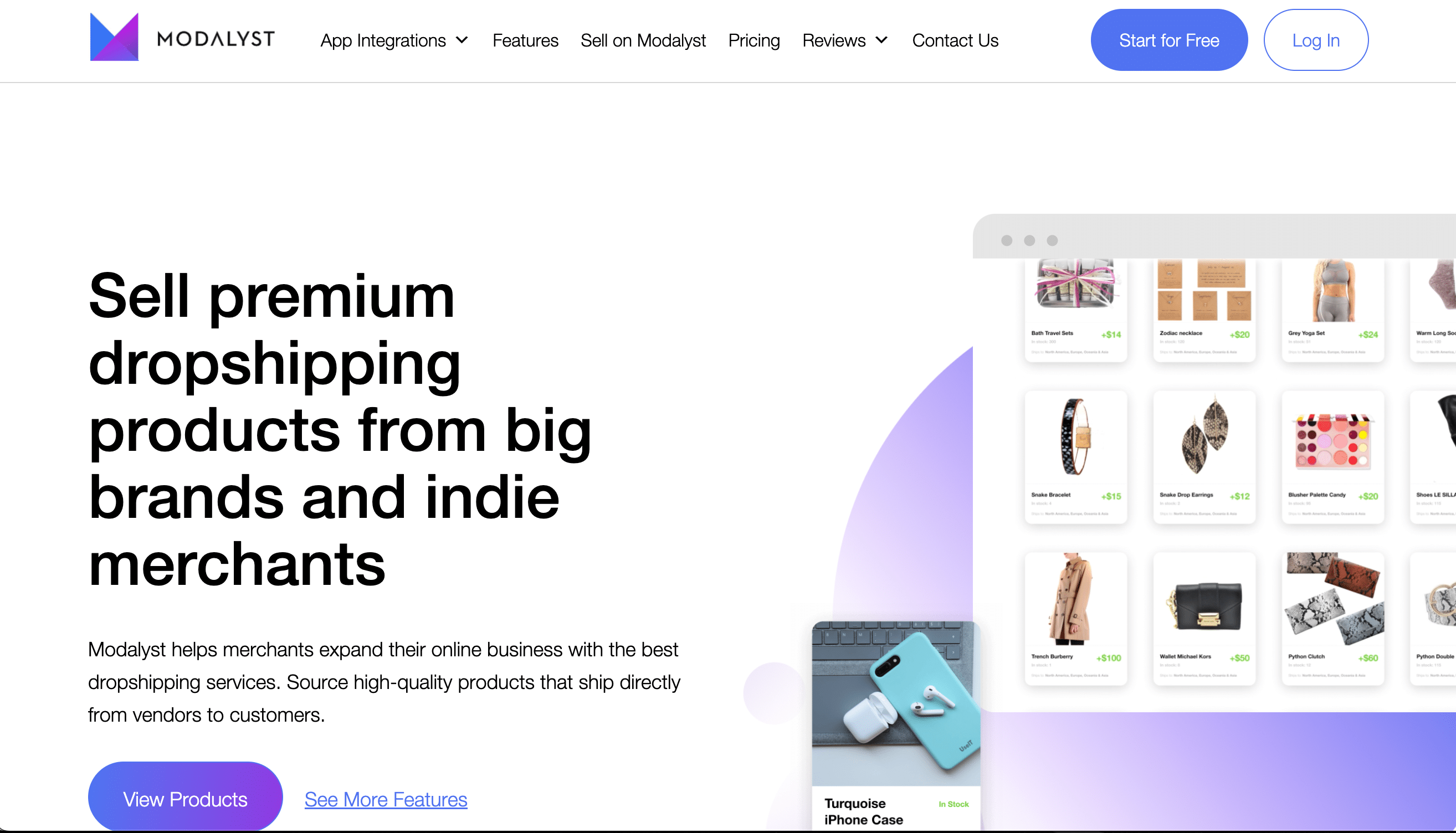 Modalyst est idéal pour les entreprises qui cherchent à créer de nouveaux lieux et expériences clients de niche
