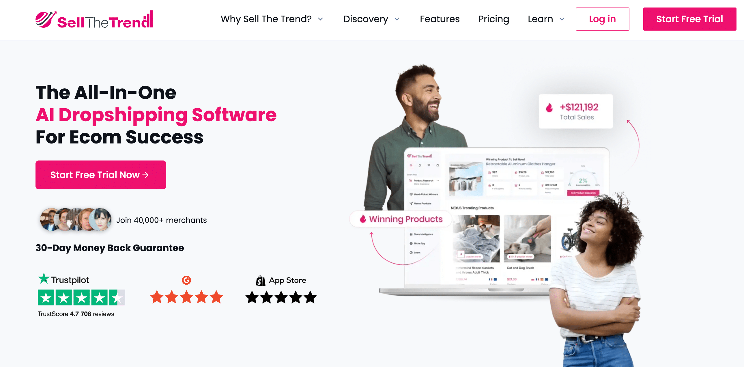 Use Sell The Trend's new feature that helps you find trending items and import them directly to your eBay store.