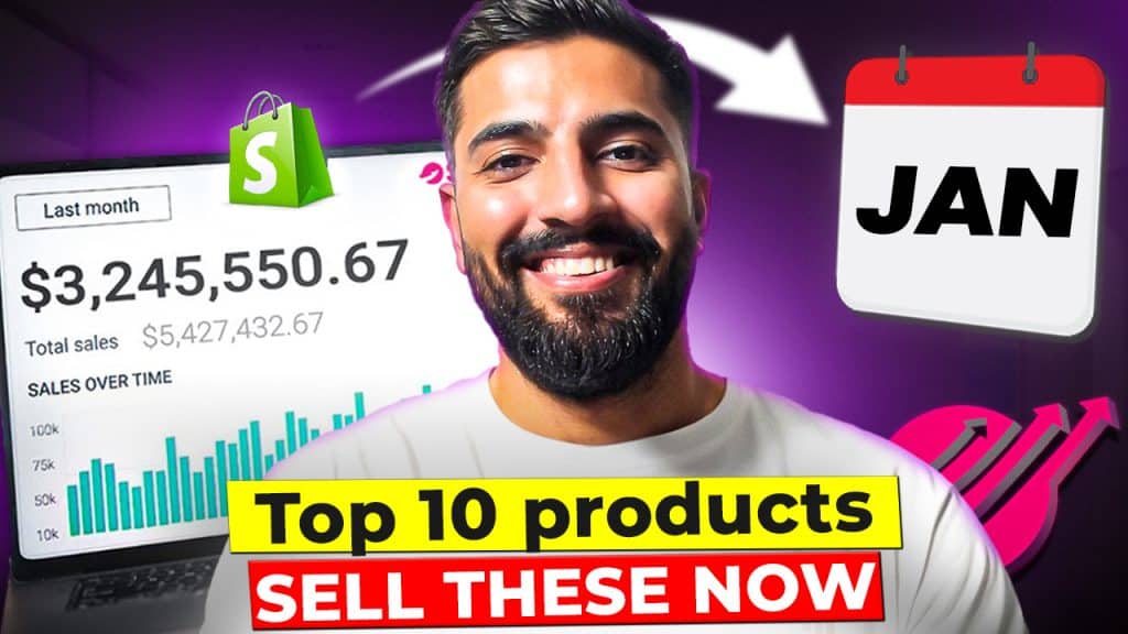 TOP 10 PRODUCTS TO SELL IN JANUARY 2026 | DROPSHIPPING SHOPIFY & SELLSHOP
