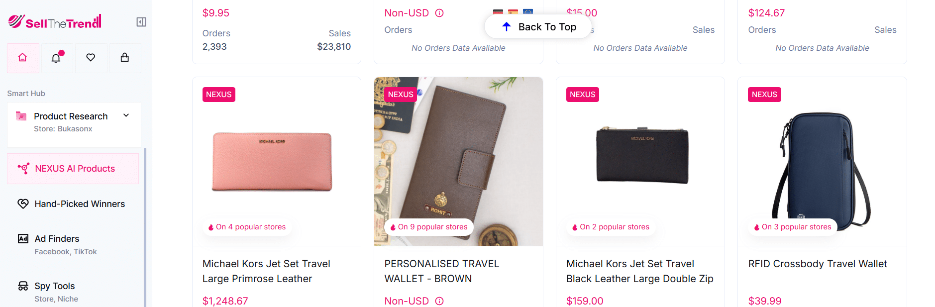 travel products for dropshipping
