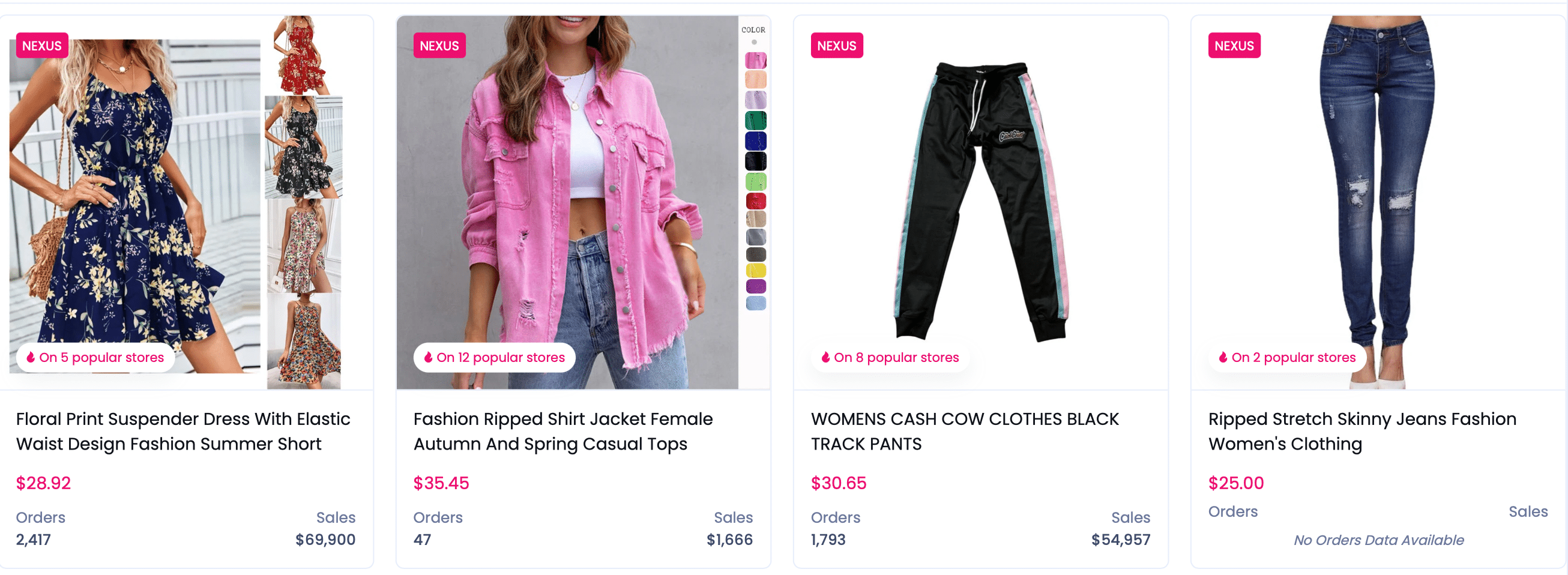 evergreen products - women clothing