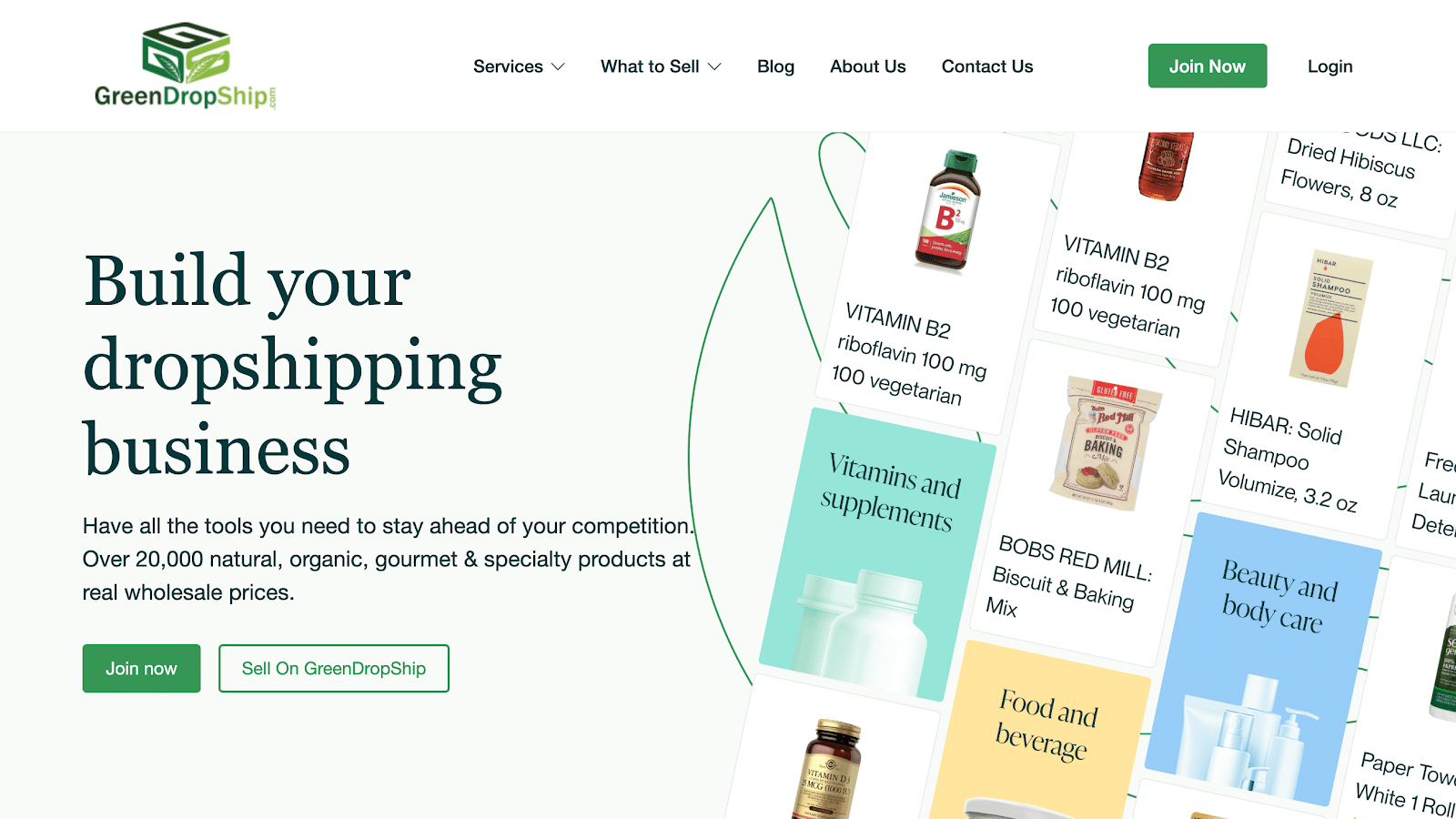 GreenHome is one of the best dropshipping suppliers for natural and specialty products