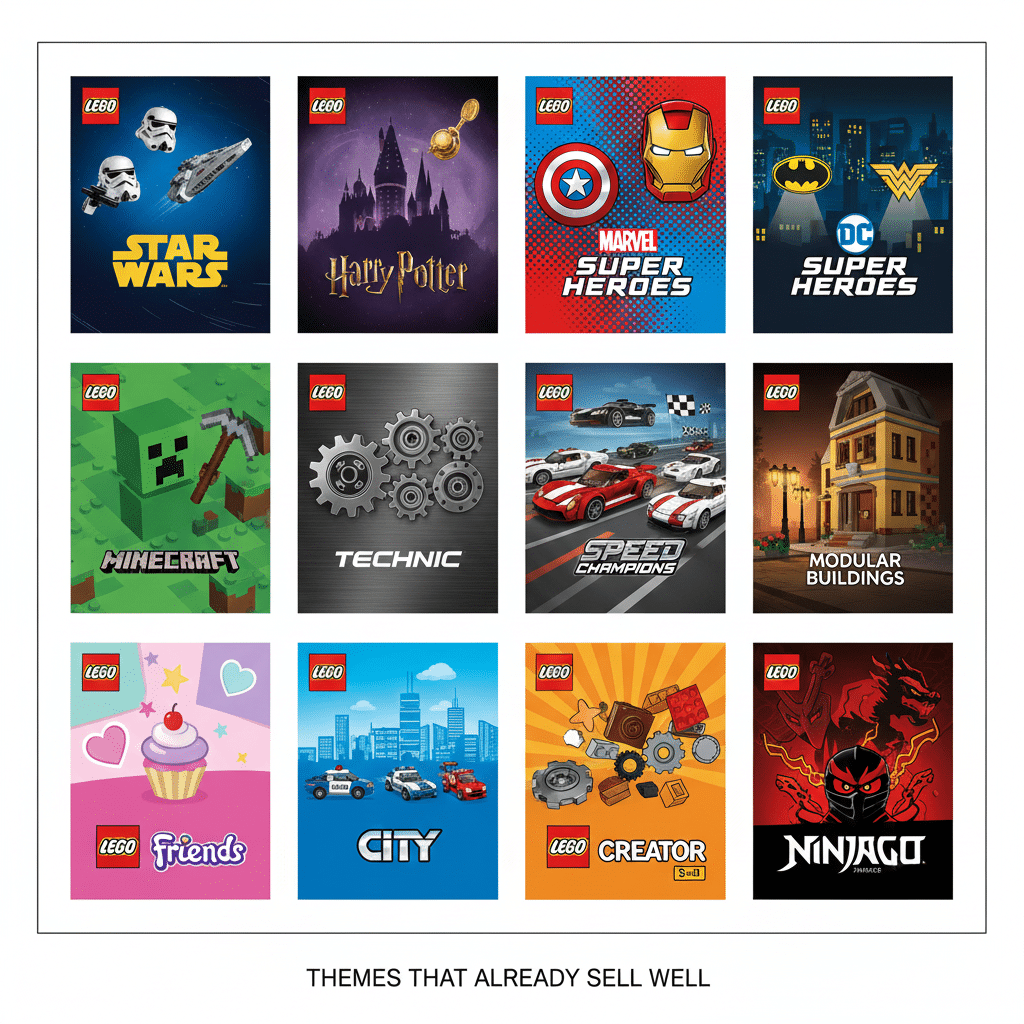 Lego Dropshipping - Best-selling LEGO themes for dropshipping