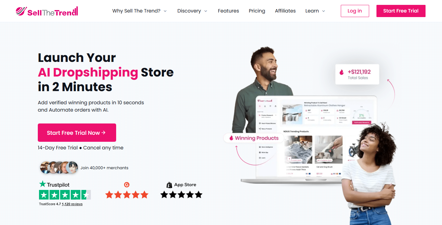 deal with less competition by adding sell the trend to your business model