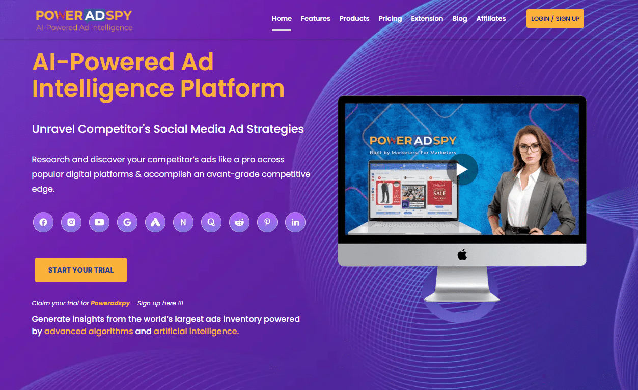 stay ahead of the competition as your success depends on it with poweradspy