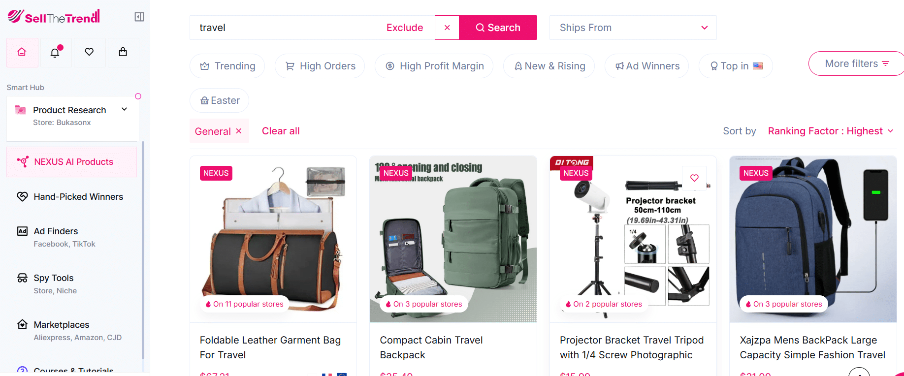 best travel product supplier