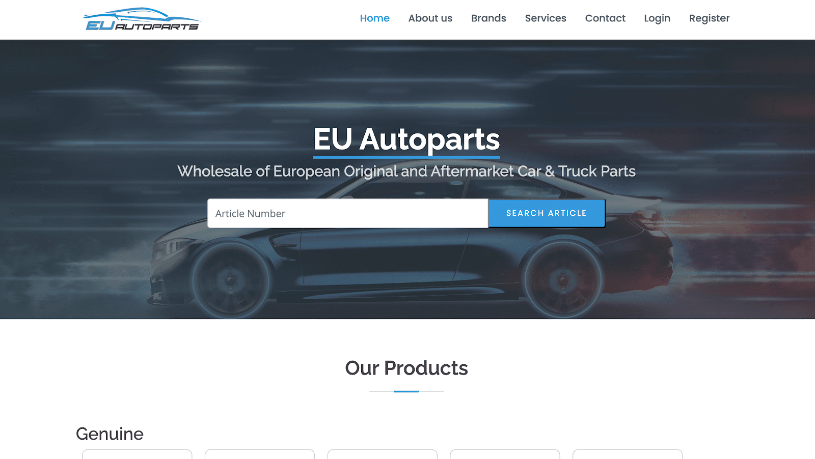 European dropshipping supplier- AutoParts is one of the top global suppliers for automotive parts