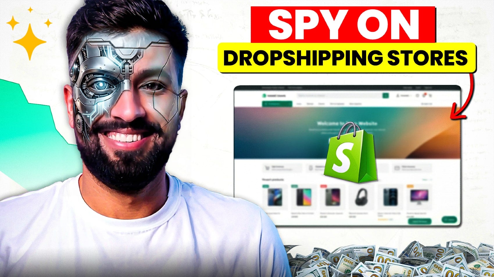 How to spy on dropshipping stores using AI in 2026