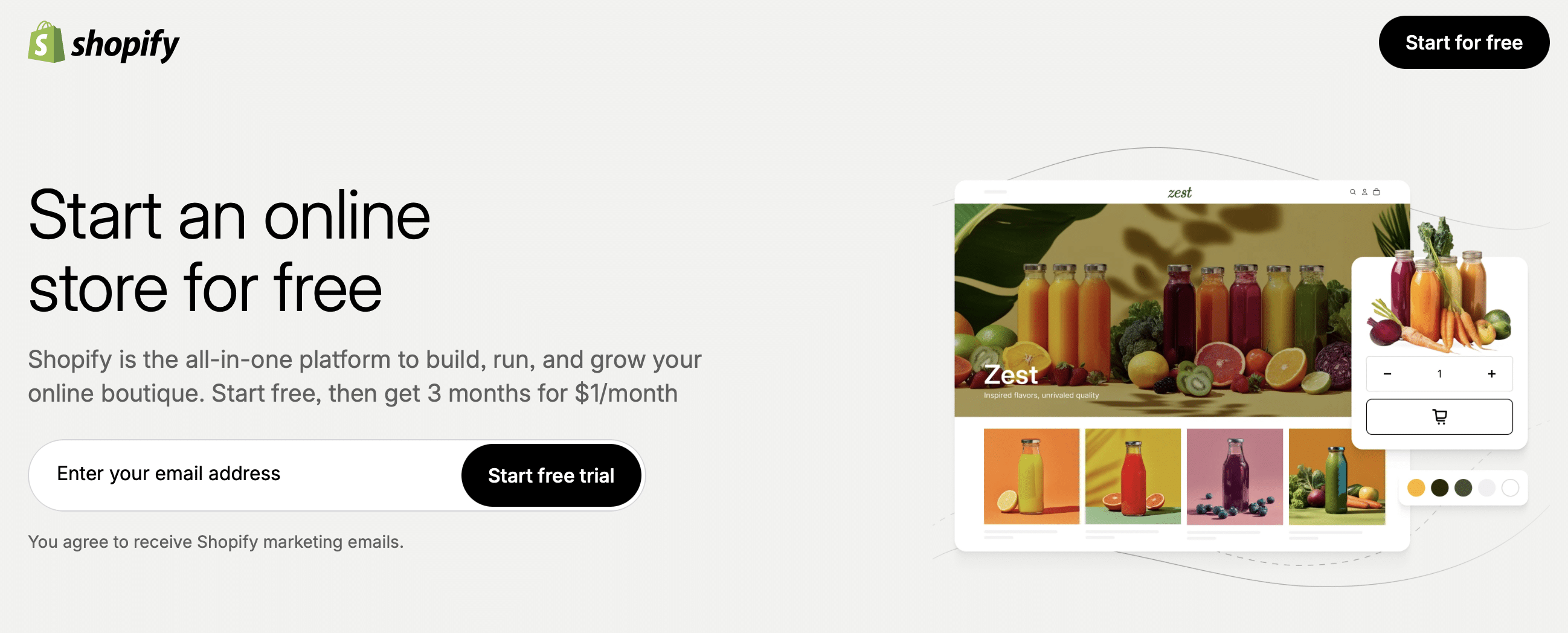 best ai shopify store builder - shopify