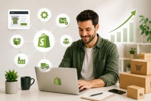 How Can Shopify Store Automation Help Dropshipping Businesses Scale Faster?