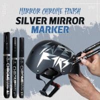 Chrome Mirror Marker Cover