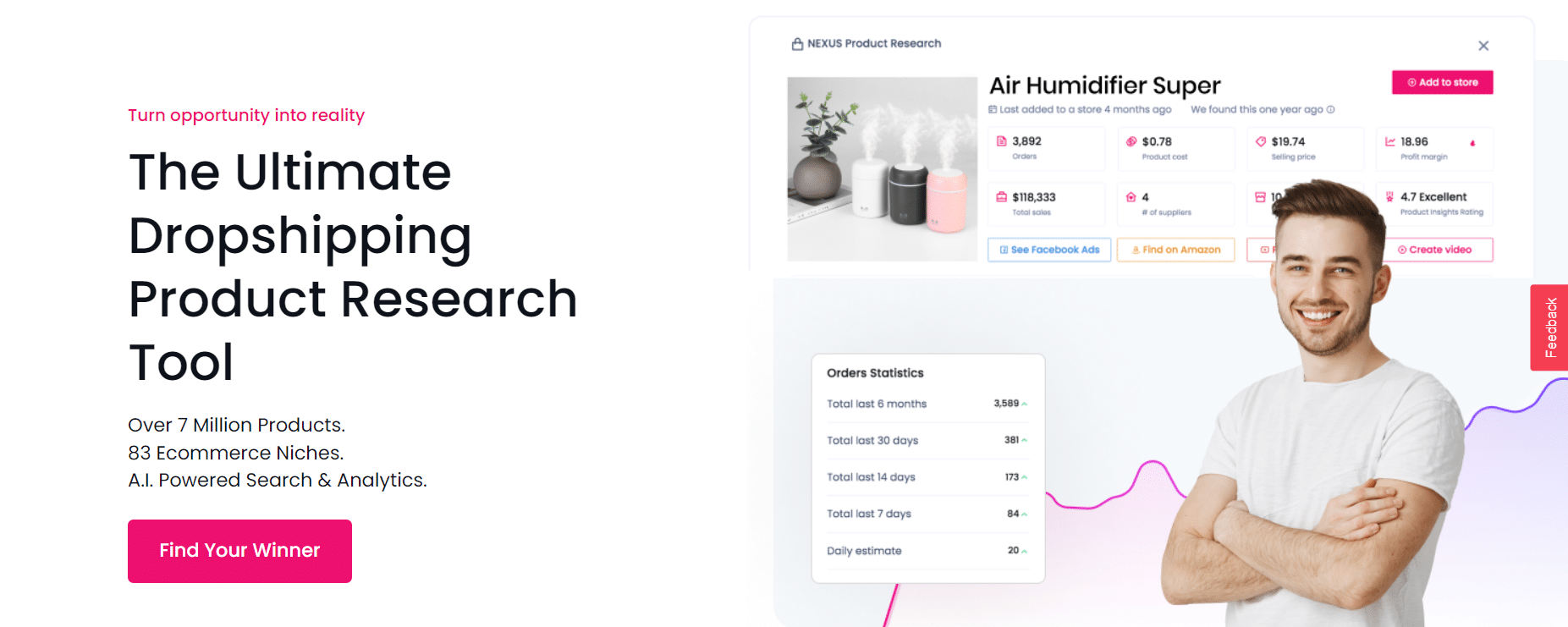 Dropshipping product research tool